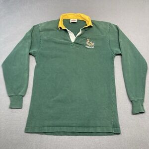 Vintage 90s Barbarian Rugby Shirt‎ South Africa Springboks Men's Large Green